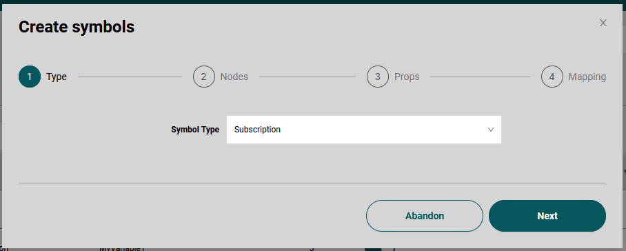 Select subscription