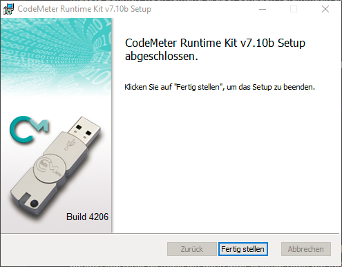 CodeMeter installation 5